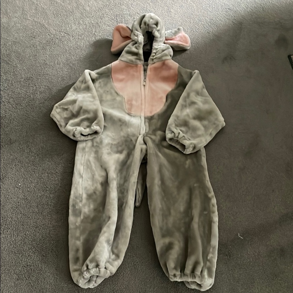 Kids Plush Mouse Costume